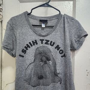 I Shih Tzu Not tee shirt, size XL